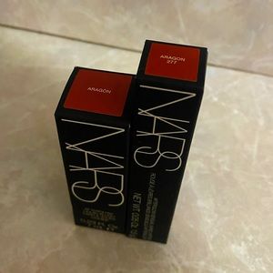 NARS matching lipstick and Blush set in Aragon